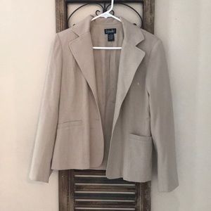 Tan blazer